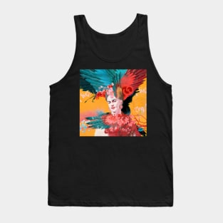 Frida Kahlo Tribute 01 Tank Top